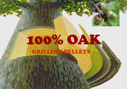 Lumber Jack Grilling Pellets - 100% Oak