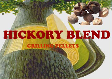 Lumber Jack Grilling Pellets - Hickory Blend