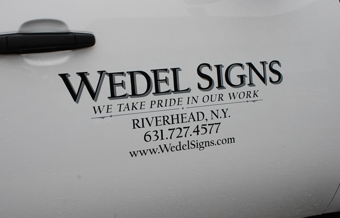 Vinyl Vehicle Signs